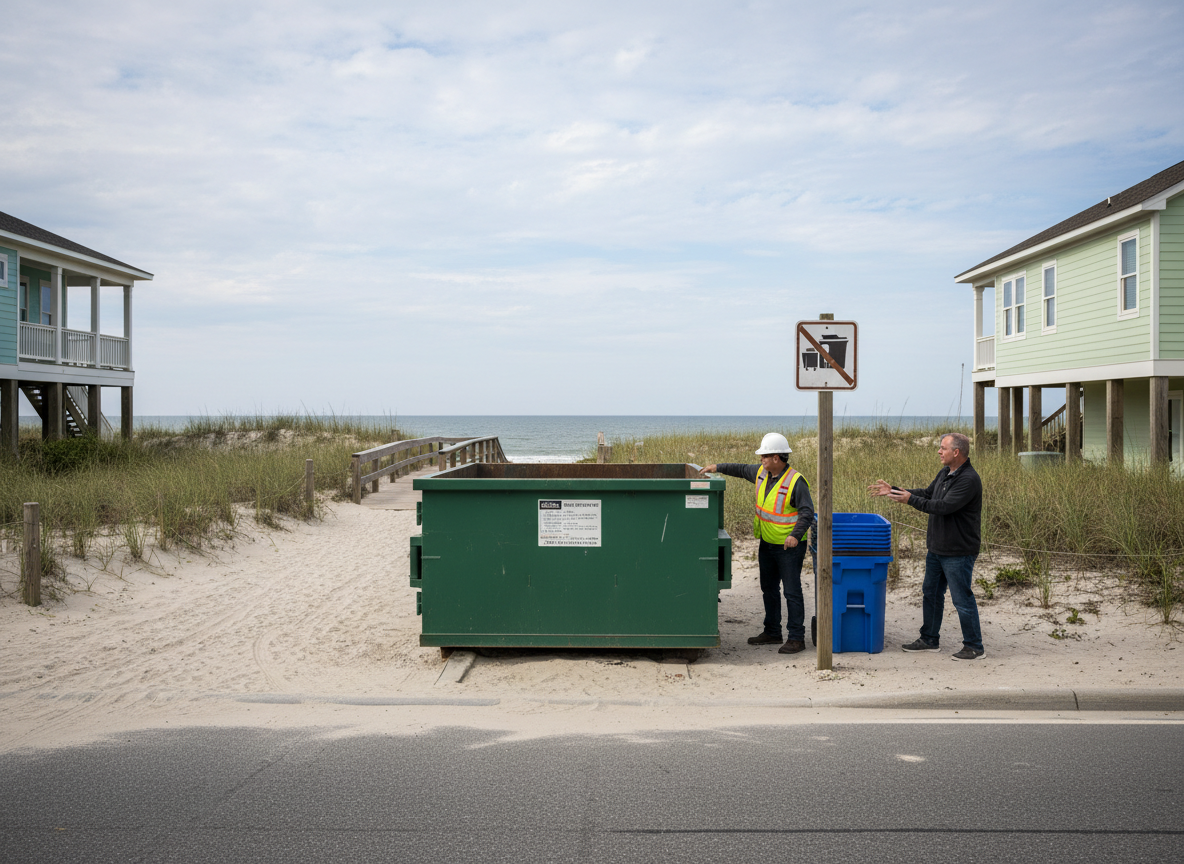 Permit Rules For Temporary Dumpster Placement In Kill Devil Hills